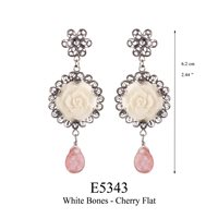 Pendientes Yvone Christa Mujer in Plata E5343